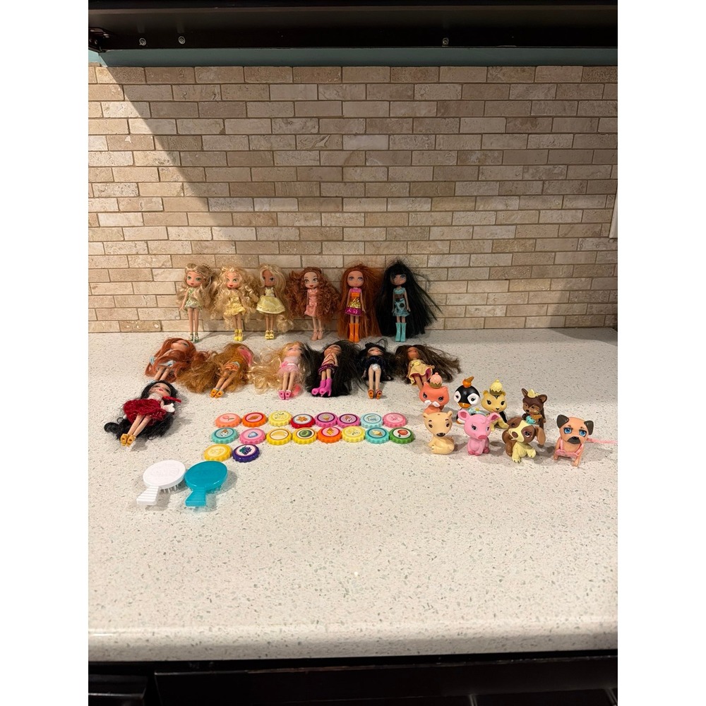 Yummi Land Soda Pop Dolls Pets Lot‎
